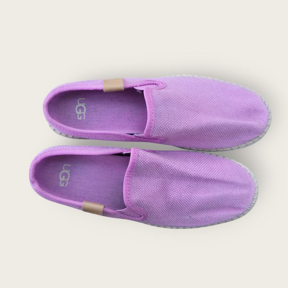Ugg Delu Slippers Espadrille Slip On Pink/Purple Shoes Women Sz 7 1125093 - Picture 9 of 10